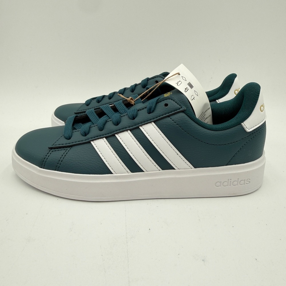 Adidas Womens Size 5.5 Grand Court 2.0 Arctic Night White Sneaker IF2840 NEW